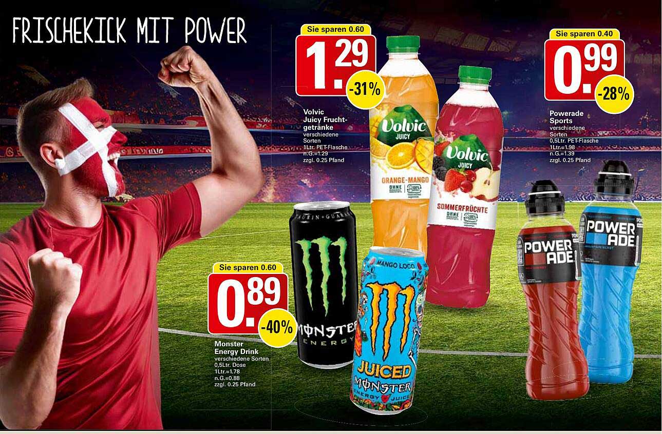 Monster Energy Drink - verschiedene Sorten