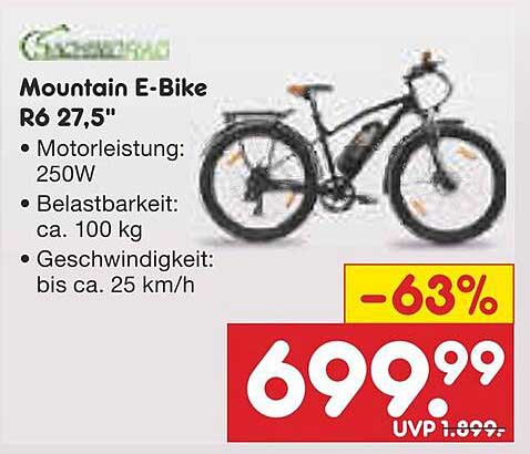 Mountain E-Bike R6 27,5"