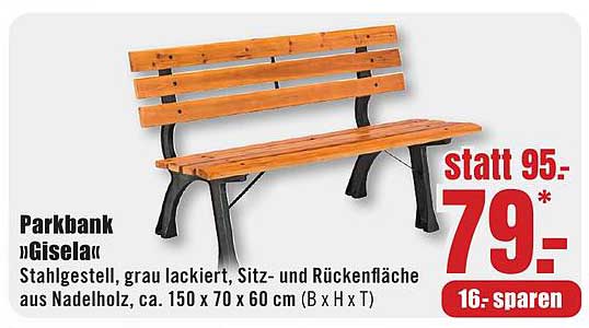Parkbank »Gisela«