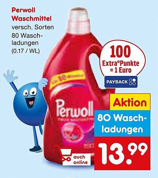 Perwoll Waschmittel - 80 Waschladungen