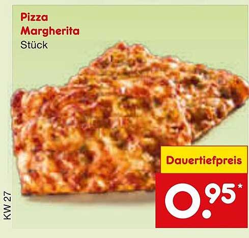 Pizza Margherita Stück
