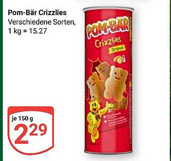 Pom-Bär Crizzlies 150 g