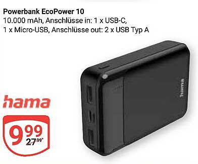 Powerbank EcoPower 10