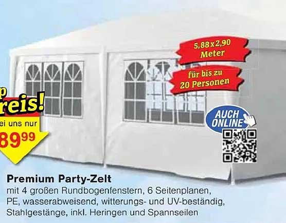 Premium Party-Zelt