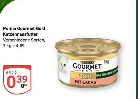 Purina Gourmet Gold Katzennassfutter mit Lachs