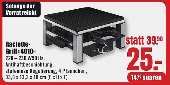Raclette-Grill »4010«