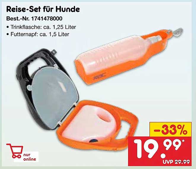 Reise-Set für Hunde