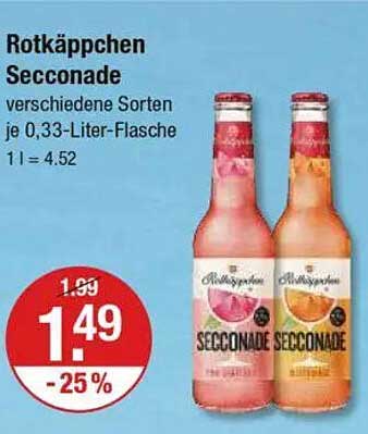 Rotkäppchen Secconade 0,33-Liter-Flasche - Verschiedene Sorten
