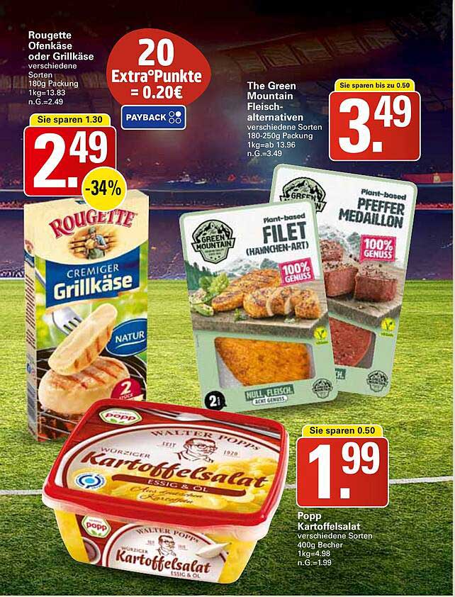Rougette Ofenkäse oder Grillkäse – verschiedene Sorten