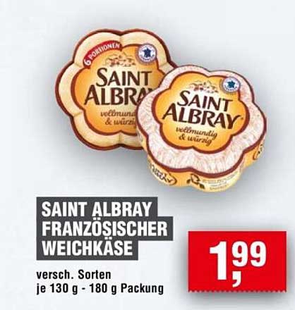 SAINT ALBRAY FRANZÖSISCHER WEICHKÄSE