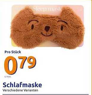 Schlafmaske - verschiedene Varianten