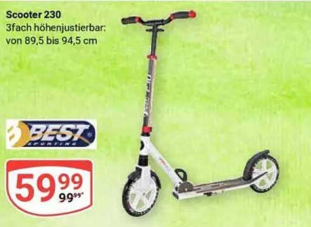 Scooter 230 - 3-fach höhenverstellbar