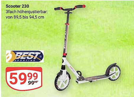 Scooter 230 - 3-fach höhenverstellbar