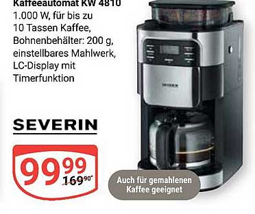 Severin Kaffeeautomat KW 4810