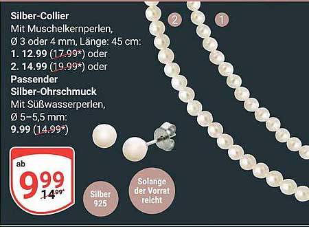 Silber-Collier mit Muschelperlen - Ein zeitloser Schmuckklassiker