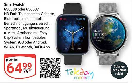 Smartwatch 656500 oder 656537