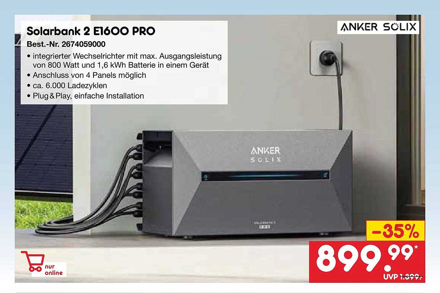 Solarbank 2 E1600 PRO