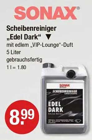 Sonax Scheibenreiniger "Edel Dark" 5 Liter