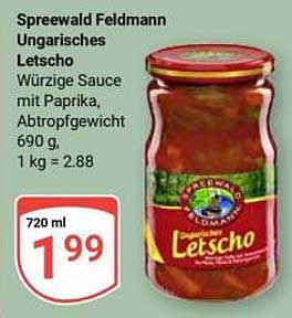 Spreewald Feldmann Ungarisches Letscho