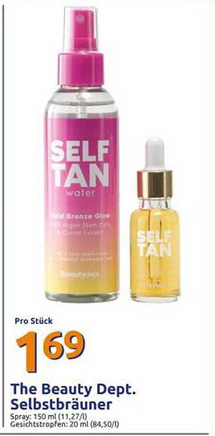 The Beauty Dept. Selbstbräuner