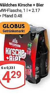 Wäldches Kirsche + Bier 6 x 0,33 l