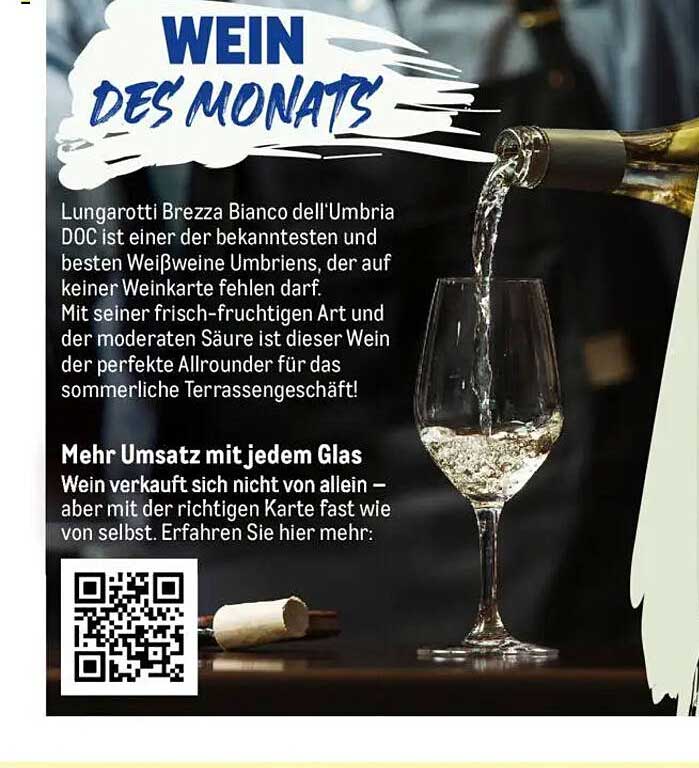 WEIN DES MONATS - Lungarotti Brezza Bianco dell'Umbria DOC