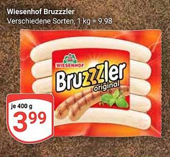 Wiesenhof Bruzzzler - Verschiedene Sorten, 1 kg = 9,98