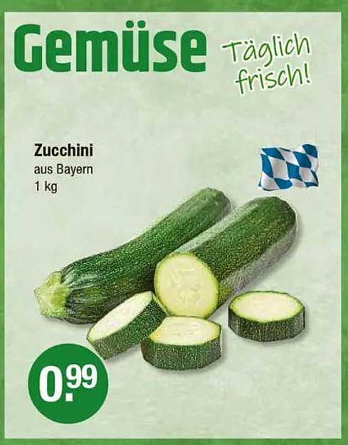Zucchini aus Bayern - 1 kg