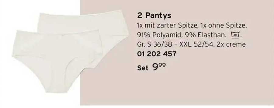 2 Pantys - Komfort und Stil vereint