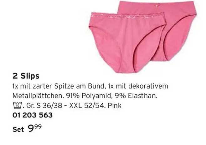 2 Slips im Set – Komfort und Stil vereint