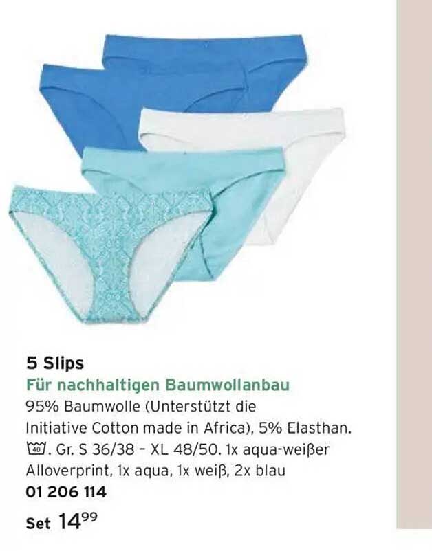 5 Slips für nachhaltigen Baumwollanbau