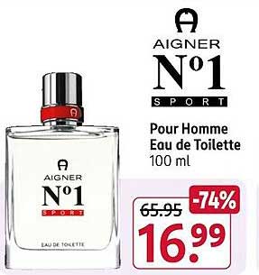 Aigner N°1 Sport Pour Homme Eau de Toilette 100 ml