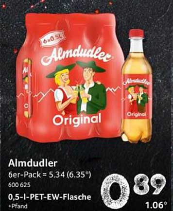 Almdudler 6er-Pack für nur 5,34 €