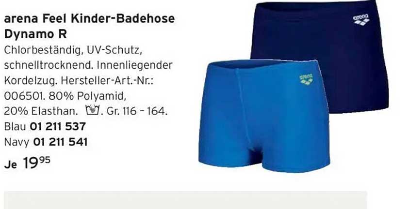 arena Feel Kinder-Badehose Dynamo R