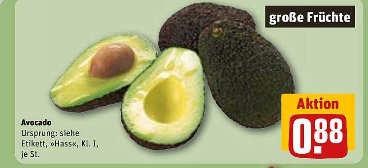 Avocado - große Früchte, je St.
