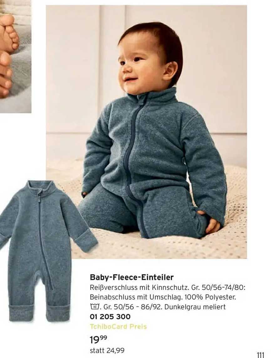 Baby-Fleece-Einteiler