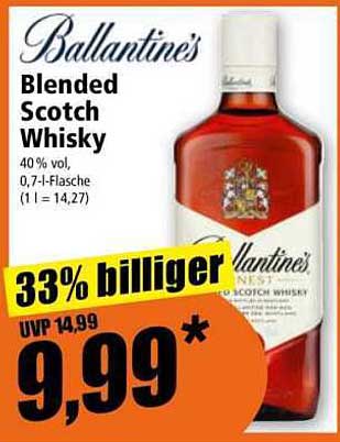 Ballantine's Blended Scotch Whisky 0,7 l