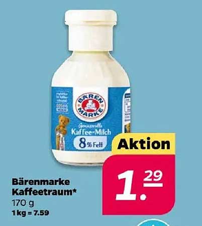 Bärenmarke Kaffee-Traum 170 g - Aktionspreis!