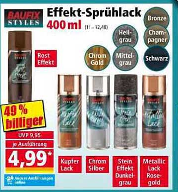 Baufix Effekt-Sprühlack 400 ml