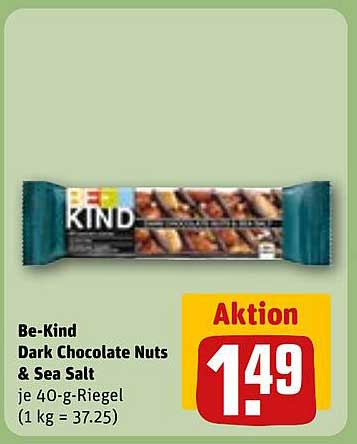 Be-Kind Dark Chocolate Nuts & Sea Salt