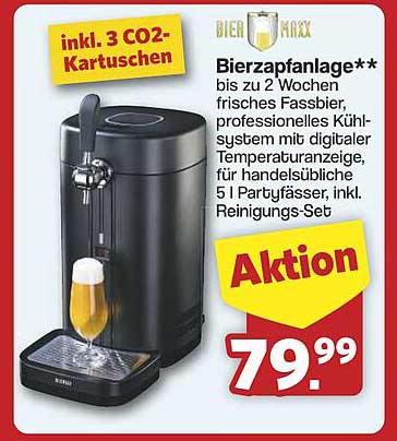 Bierzapfanlage von Bier Maxx – für den perfekten Genuss zu Hause