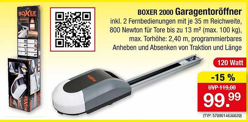 BOXER 2000 Garagentoröffner