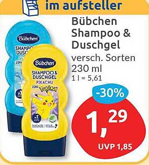 Bübchen Shampoo & Duschgel - verschiedene Sorten 230 ml