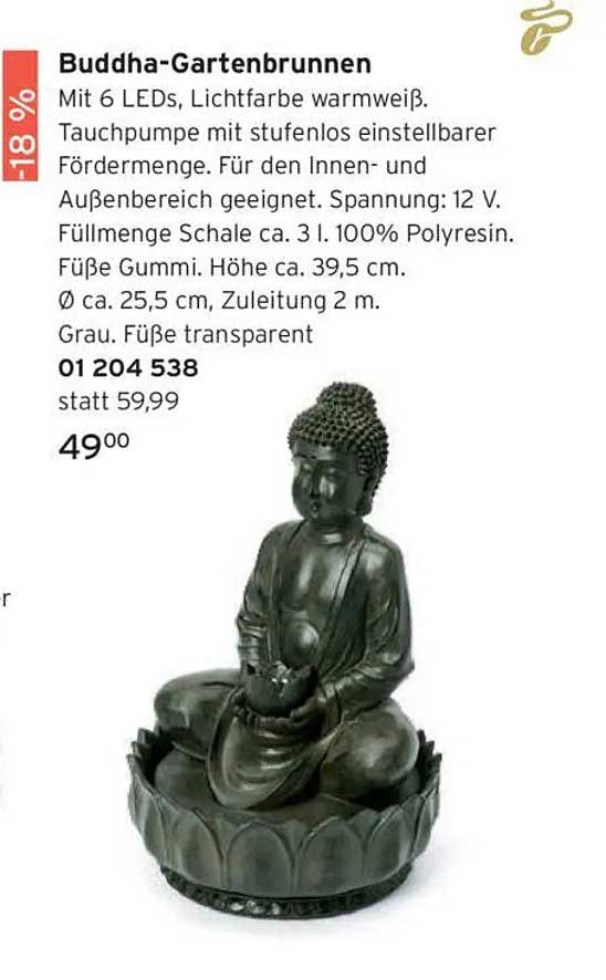 Buddha-Gartenbrunnen