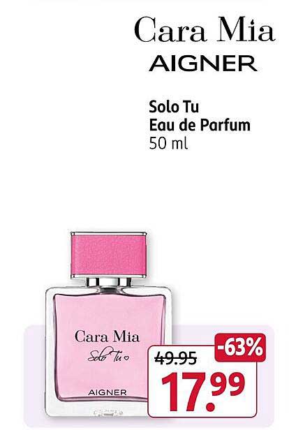 Cara Mia AIGNER Solo Tu Eau de Parfum 50 ml