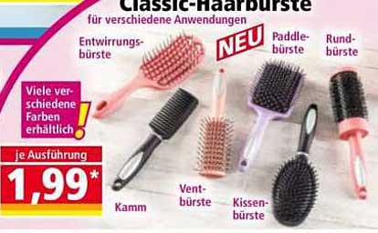 Classic-Haarbürste für verschiedene Anwendungen