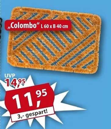 Colombo Fußmatte 60 x 40 cm