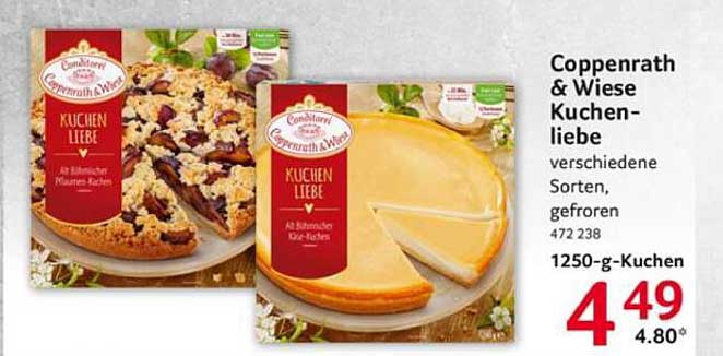 Coppenrath & Wiese Kuchenliebe - verschiedene Sorten, gefroren