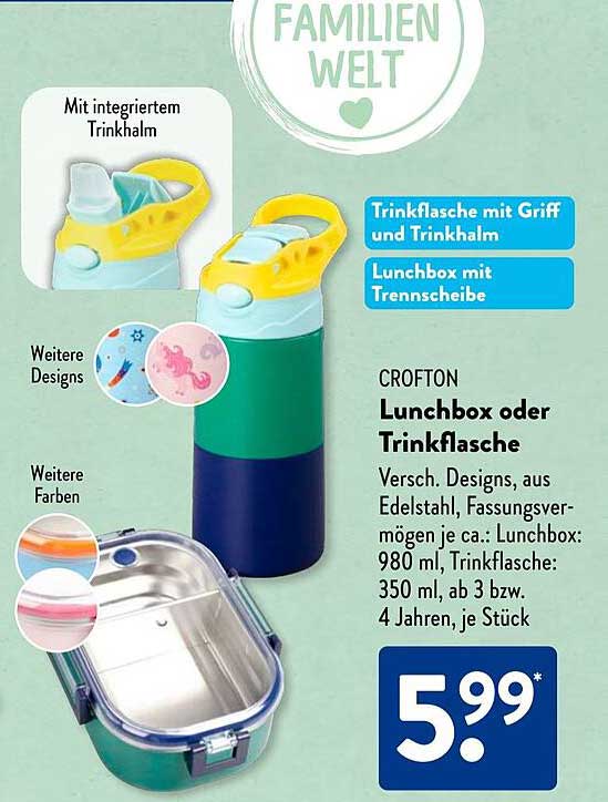 CROFTON Lunchbox oder Trinkflasche
