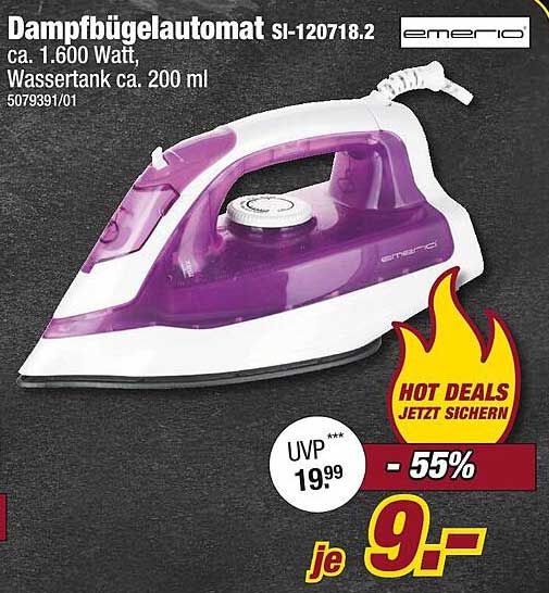 Dampfbügeleisen Emerio SI-120718.2